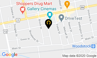Oxford Technology Group in Woodstock map