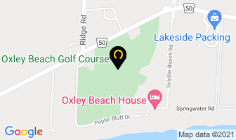Oxley Beach Golf Course in Essex map