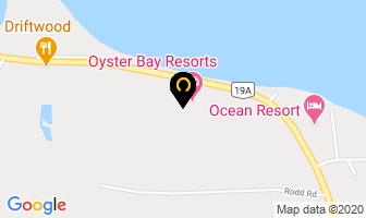 Oyster Bay Resorts in Gracefield map