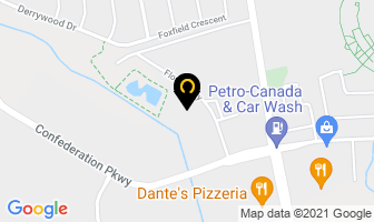 Ozz Corporation in Vaughan map