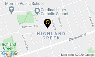 P A Catch Basin Cleaning Services in Orillia map
