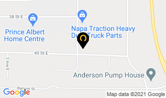 P A Fast Print Inc in Prince Albert map