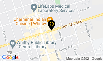 P P G Canada Inc Duplate Div in Whitby map