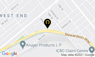P3 Parkade & Warehouse Services in New Westminster map
