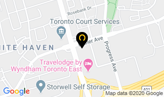 Pace Law Firm in Orillia map