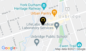 Pace Savings & Credit Un in Uxbridge map
