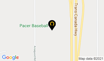 Pacer Baseball Inc in Regina map