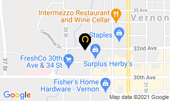 Pacific Agricultural Certification Society in Vernon map