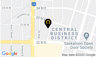 Pacific Ave Massage Therapy in Saskatoon map