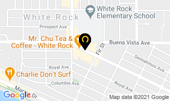 Pacific Barbershop in White Rock map