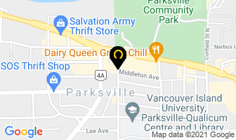 Pacific Brimm Coffee & Tea Co in Parksville map