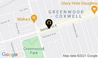 Pacific Canada Moving & Storages Inc. in Toronto map