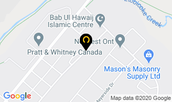 Pacific Distributions Wholesale in Mississauga map