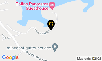 Pacific Earthworks Landscaping in Tofino map