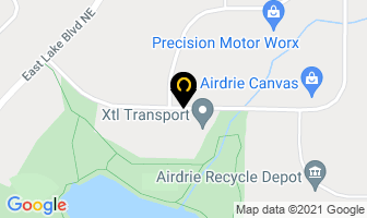Pacific Industrial Scale in Airdrie map