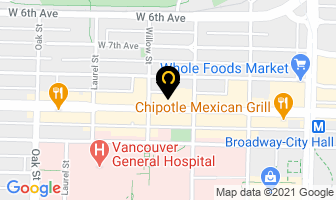 Pacific Massage Therapy Clinic in Toronto map