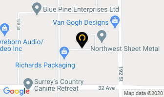 Pacific Point Foods Ltd in Surrey map