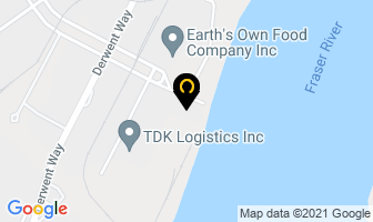 Pacific Rim Fabrication Ltd in Delta map