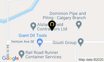 Pacific Vending in Calgary map