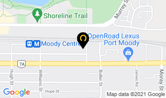 Pacifica Steel in Port Moody map