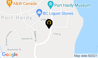 Pacificus Biological Services Ltd in Port Hardy map