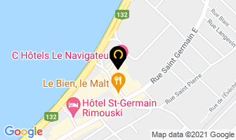 Pacini in Rimouski map