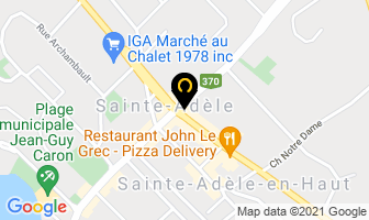 P&acirc;tisserie La Farandole in Sainte-Adèle map