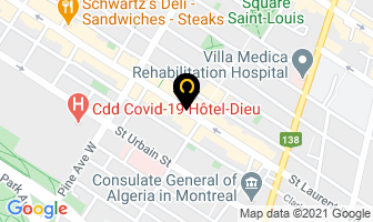 P&acirc;tisserie Solignac in Montreal map