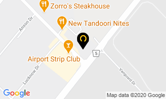 Pack-All International in Mississauga map