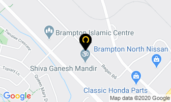 Packaged Maintenance Ltd in Brampton map
