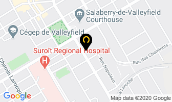 Pacte De Rue in Salaberry-de-Valleyfield map