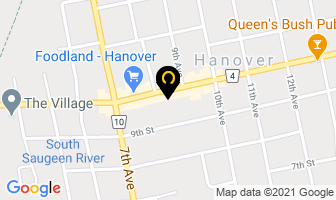 Padgett Business Services in Hanover map