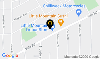 Padmore's Quick Shop in Chilliwack map