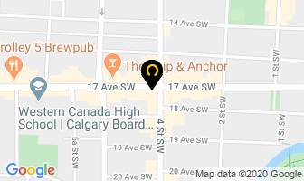 Pai Medical Group in Calgary map