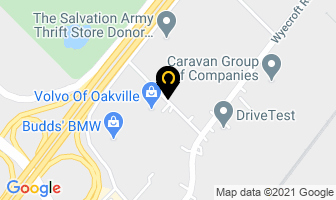 Paintech in Oakville map