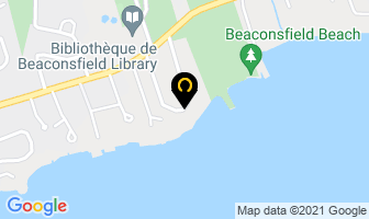 Painter/peintre Manon Lafrance in Beaconsfield map