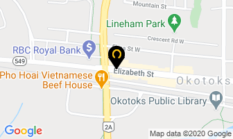 Paintworks Art Studios & Supplies in Okotoks map