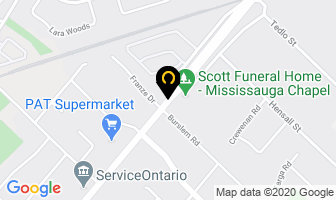 Pak Sweets And Catering in Mississauga map