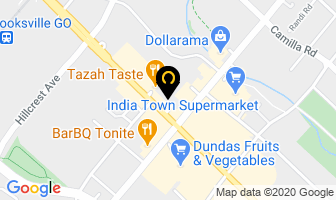 Pakland Travel in Mississauga map