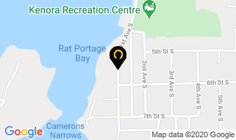 Pakulak Ray in Kenora map