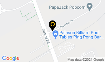 Palason Games Billiards Decor in Ottawa map