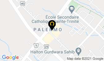 Palermo Physiotherapy & Wellness Centre in Burlington map