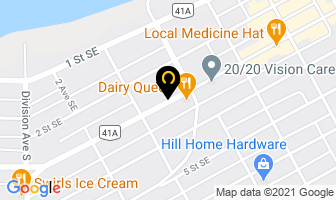 Palliser Economic Partnership Ltd in Medicine Hat map