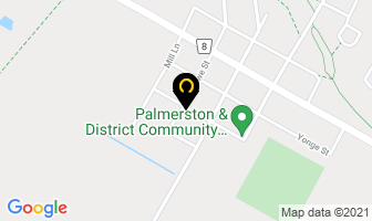 Palmerston & District Community Hall in Palmerston map
