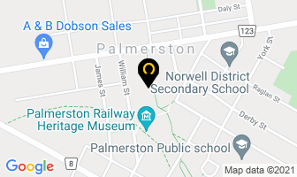 Palmerston Swimming Pool in Palmerston map