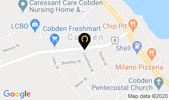 Pamela Leech Massage Therapy Clinic in Cobden map