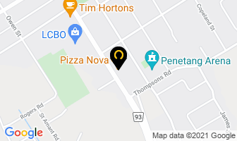 Pan Mai Restaurant in Penetanguishene map