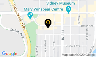 Panago Pizza in Sidney map