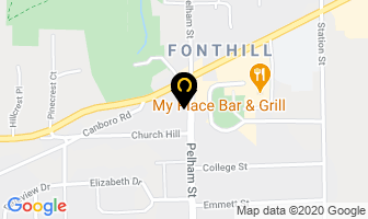 Panda Chiropractic in Pelham map