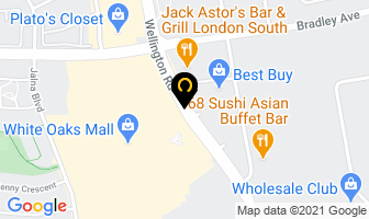 Pandora White Oaks in London map
